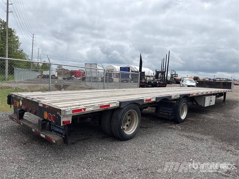 Transcraft 53 ft T/A Spread Axle Step Deck Trailer Zemie treileri