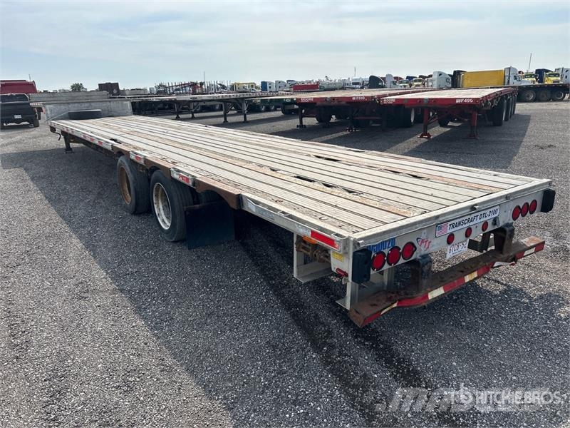 Transcraft 53 ft T/A Step Deck Trailer Low loaders