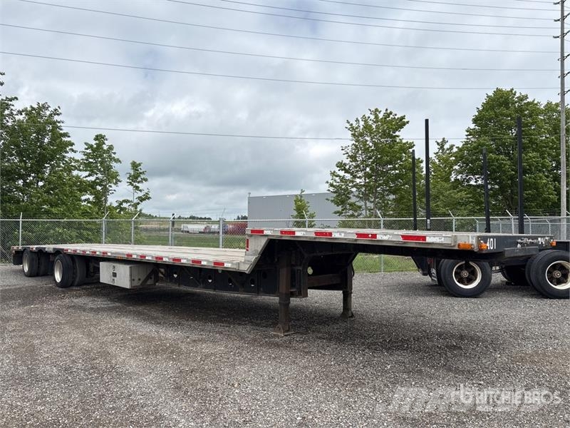 Transcraft 53 ft T/A Spread Axle Step Deck Trailer Zemie treileri