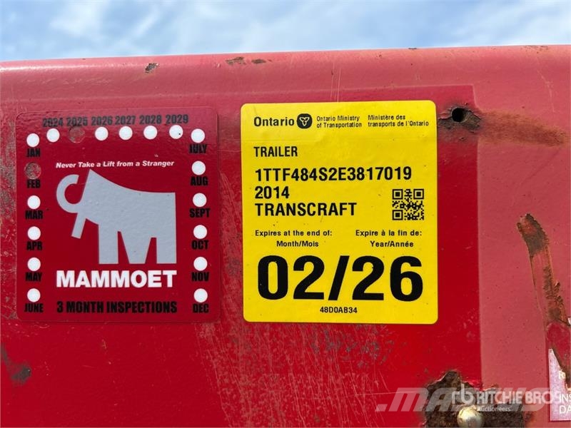 Transcraft TL2000 Prikolice platforme/otvoreni sanduk