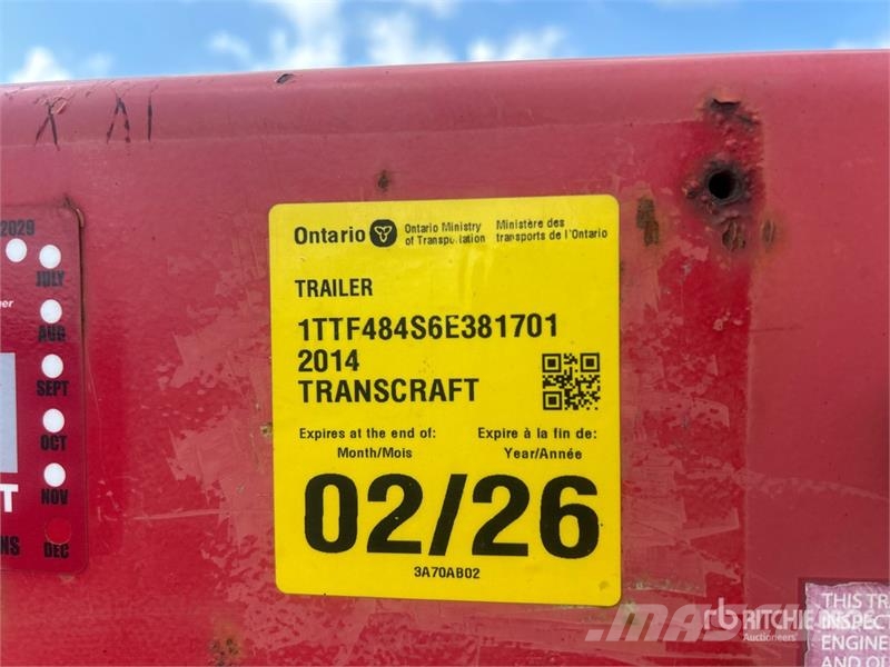 Transcraft TL2000 Prikolice platforme/otvoreni sanduk