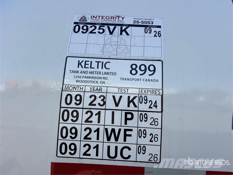 Trinity T/A LPG Tanker Trailer 罐式拖车