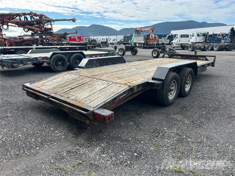 Triumph 20 ft T/A Equipment Trailer Oprijwagen