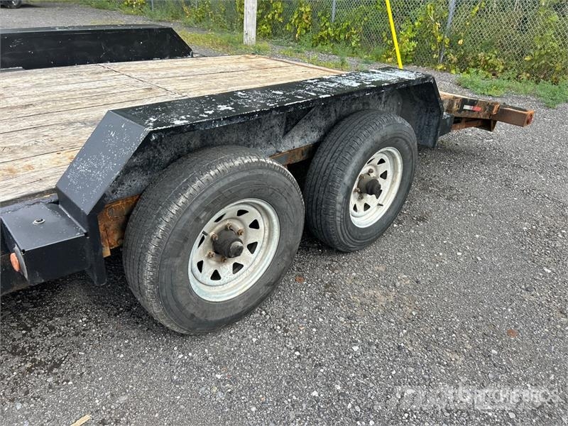 Triumph 20 ft T/A Equipment Trailer Oprijwagen