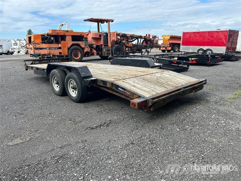 Triumph 20 ft T/A Equipment Trailer Oprijwagen