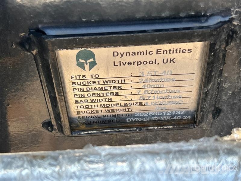 Trojan 35CL 23 in Q/C Digging Excavator Bucket (Unused) Schaufeln