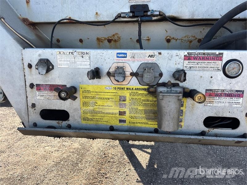 Trout River 46 ft 5/Axle Live Bottom Trailer Semirimorchi con piano mobile