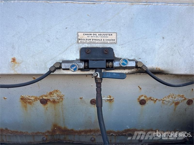 Trout River 46 ft 5/Axle Live Bottom Trailer Semirimorchi con piano mobile