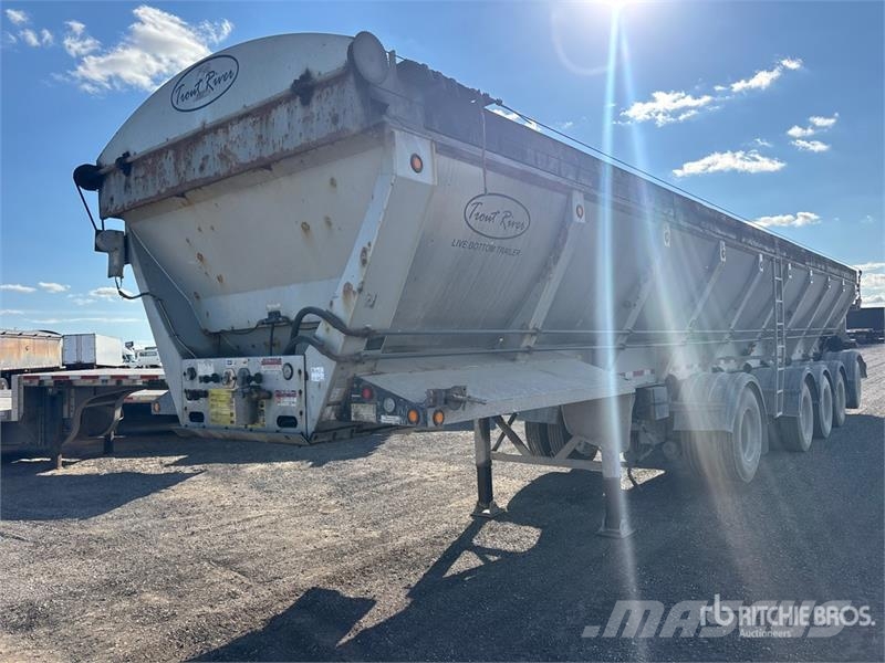 Trout River 46 ft 5/Axle Live Bottom Trailer Semirimorchi con piano mobile