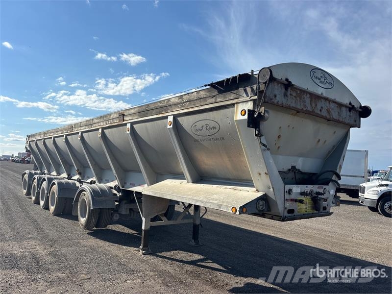Trout River 46 ft 5/Axle Live Bottom Trailer Semirimorchi con piano mobile