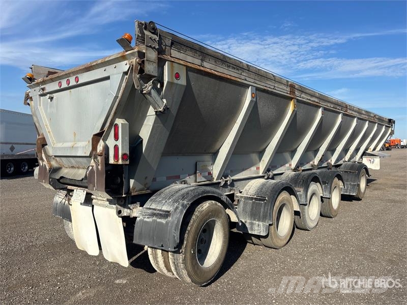 Trout River 46 ft 5/Axle Live Bottom Trailer Semirimorchi con piano mobile