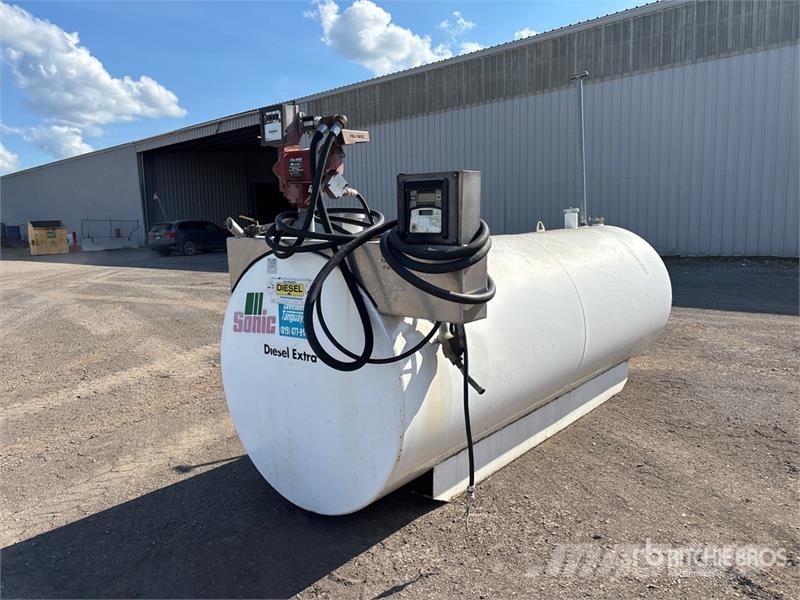 ULC 4550 L Skid Mounted Steel Diesel Fuel Tank Nádrže na palivo a aditiva