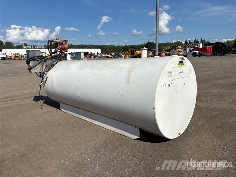 ULC 4550 L Skid Mounted Steel Diesel Fuel Tank Nádrže na palivo a aditiva