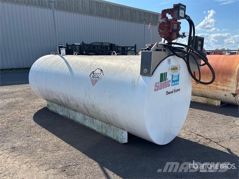 ULC 4550 L Skid Mounted Steel Diesel Fuel Tank Nádrže na palivo a aditiva