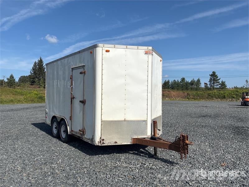 United Trailers 14 ft T/A Enclosed Trailer Gesloten opbouw trailers
