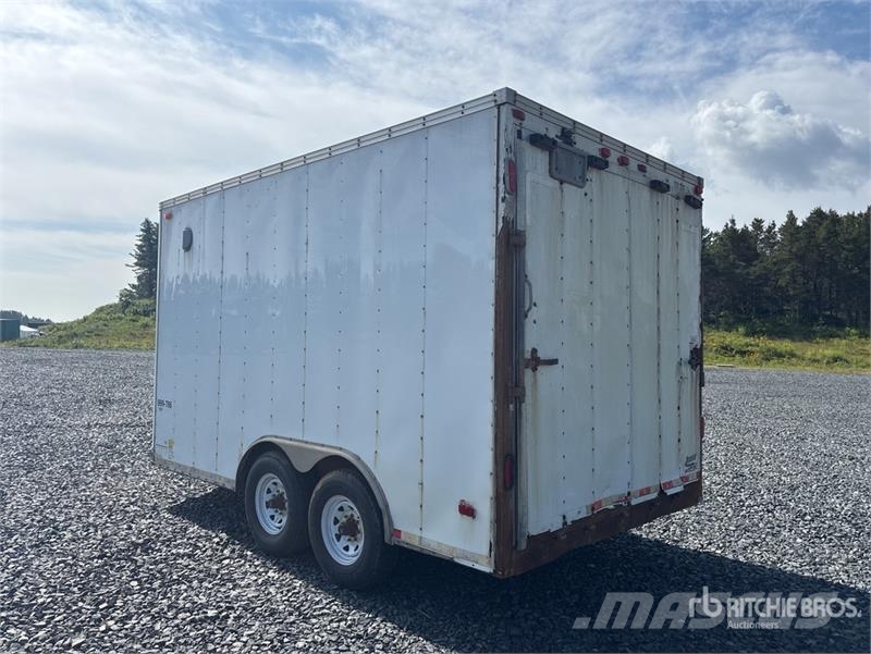 United Trailers 14 ft T/A Enclosed Trailer Gesloten opbouw trailers