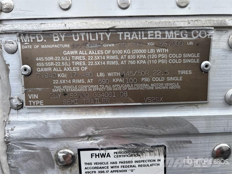 Utility 4000D-X Box Trailers
