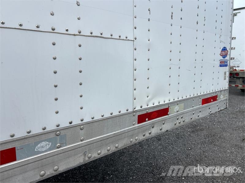 Utility 4000D-X Gesloten opbouw trailers