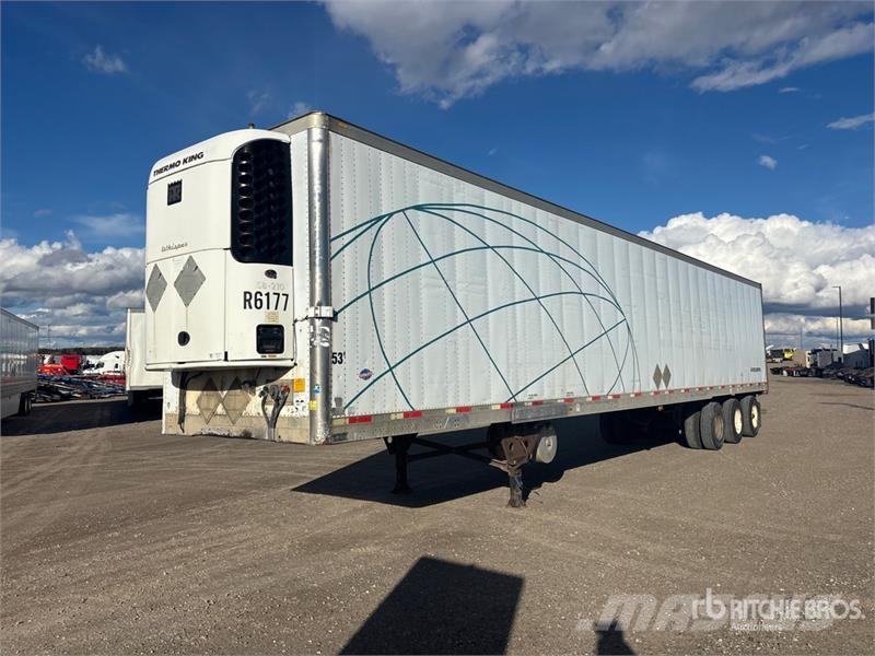 Utility 53 ft T/A Refrigerated Trailer Piekabes ar temperatūras kontroli