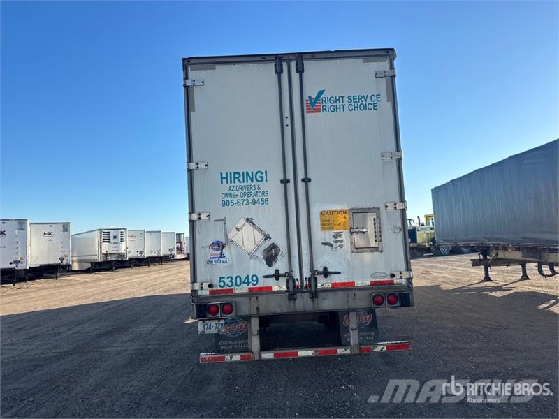 Utility 53 ft T/A Van Trailer Remorque Fourgon