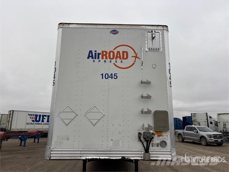 Utility 53 ft T/A Van Trailer Причепи-фургони