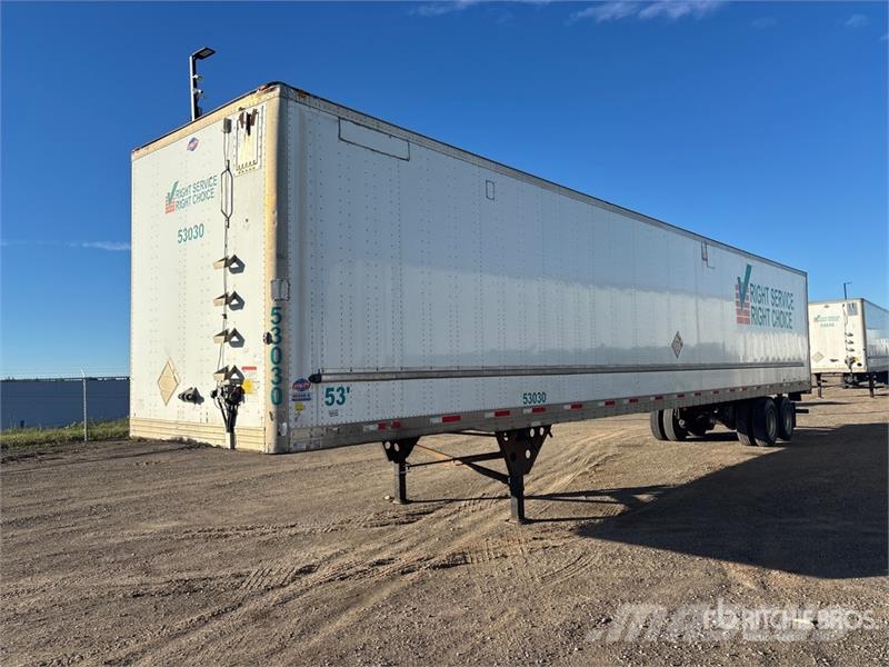 Utility 53 ft T/A Van Trailer Gesloten opbouw trailers