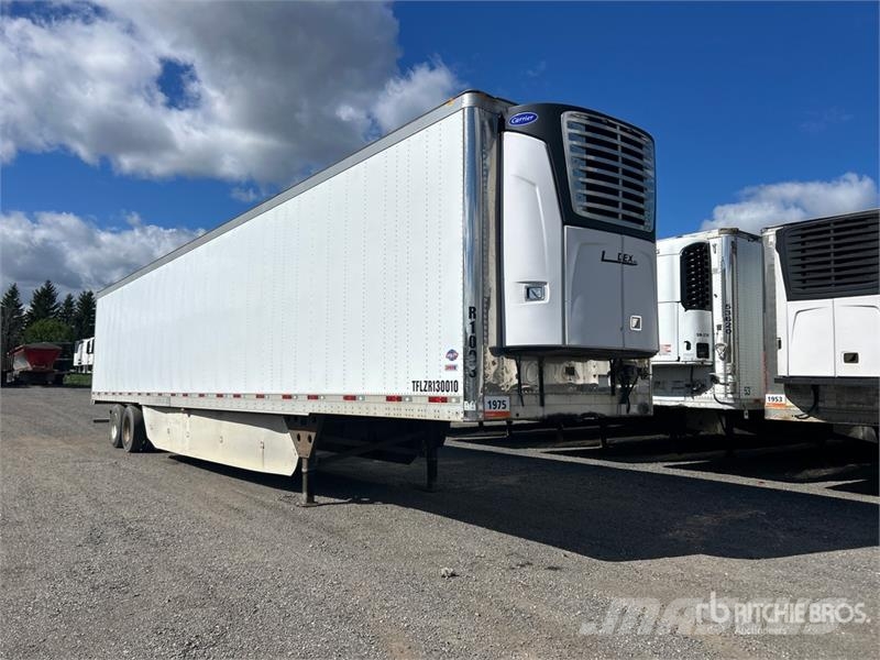 Utility 53 ft x 102 in T/A Refrigerated Trailer Puspriekabės su izoterminiu kėbulu