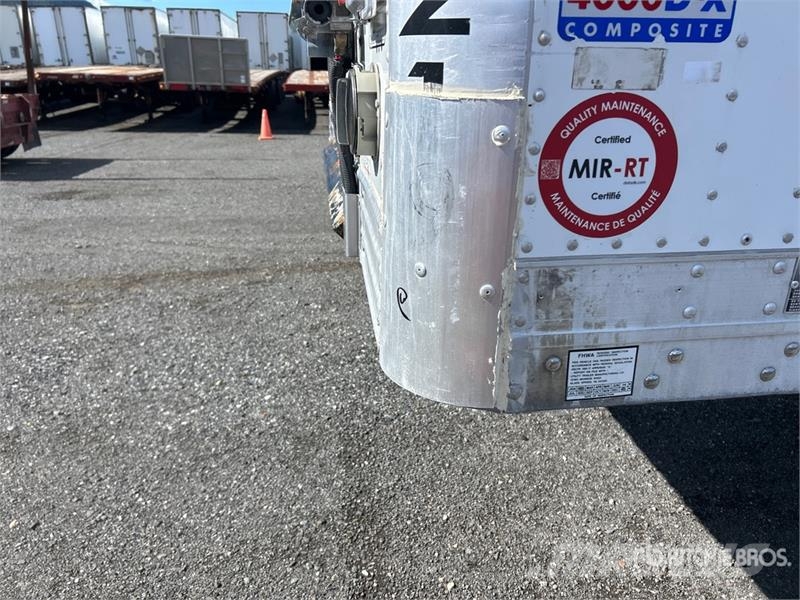 Utility 53 ft x 102 in T/A Van Trailer مقطورات ذات هيكل صندوقي
