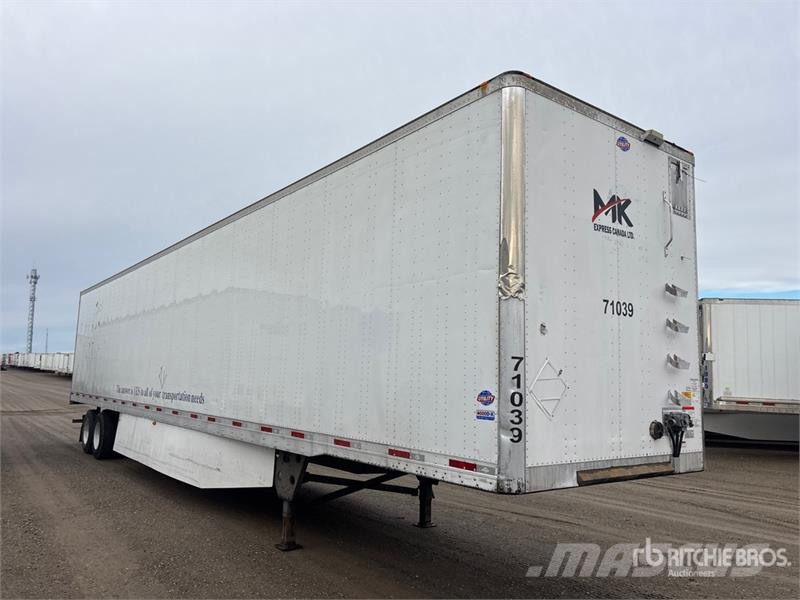 Utility 53 ft x 102 in T/A Van Trailer Sanduk prikolice