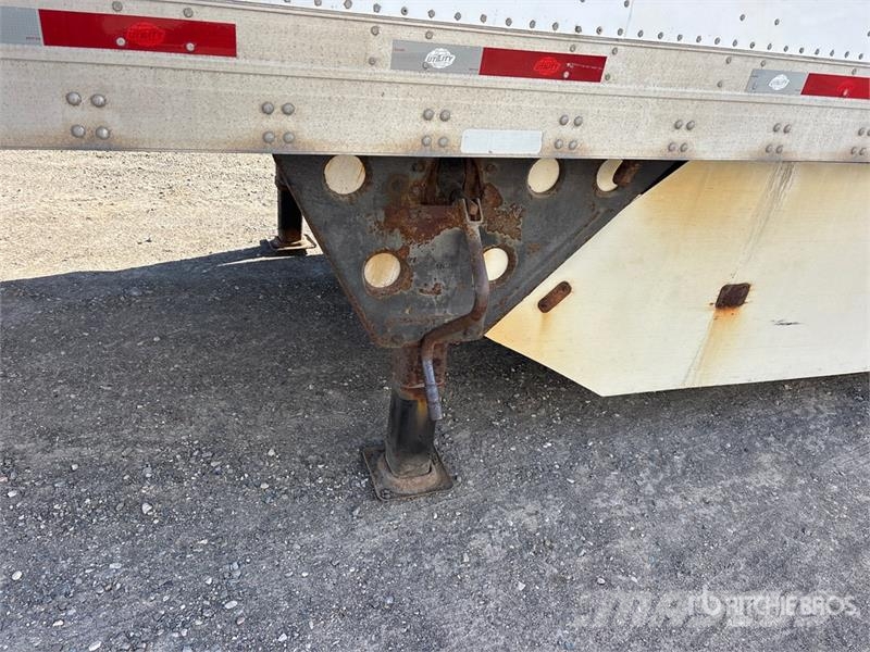 Utility 53 ft x 102 in T/A Van Trailer Gesloten opbouw trailers