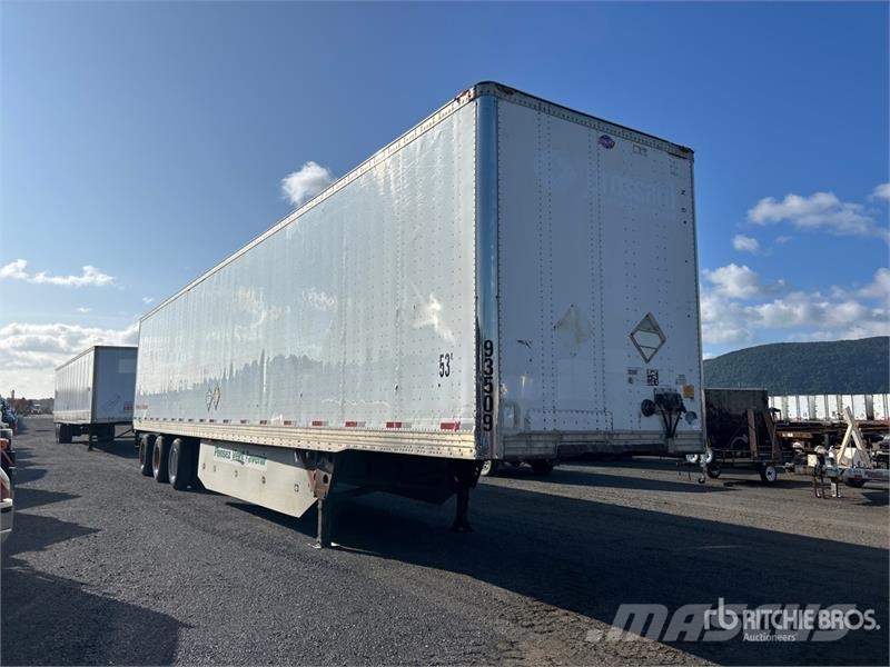 Utility 53 ft x 102 in Tri/A Van Trailer Sanduk prikolice