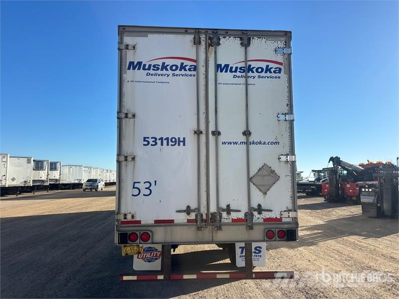 Utility 53 ft x 102 in T/A Heated Van Trailer Sanduk prikolice