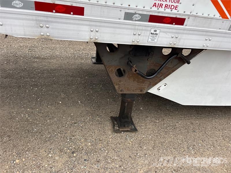Utility 53 ft x 102 in T/A Van Trailer مقطورات ذات هيكل صندوقي