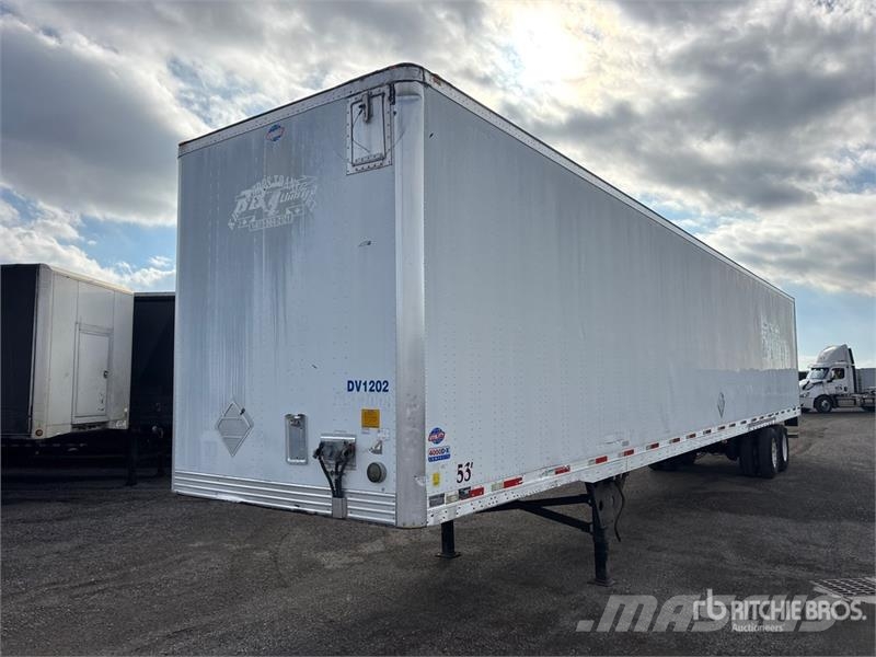 Utility 53 ft x 102 in T/A Van Trailer Skåpsläp
