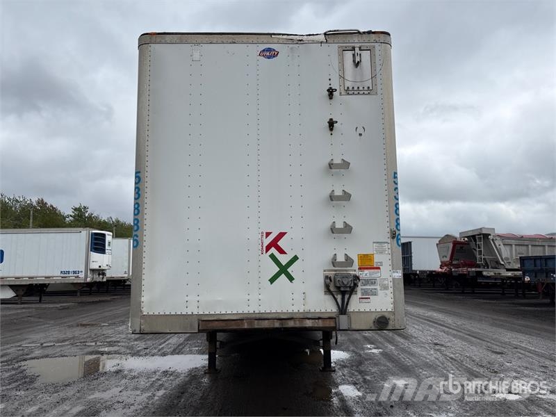 Utility 53 ft x 102 in T/A Van Trailer مقطورات ذات هيكل صندوقي