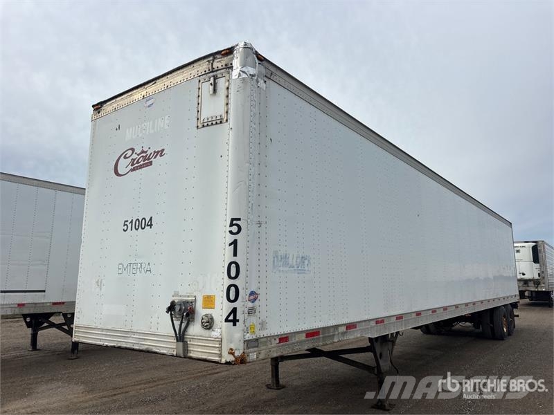 Utility 53 ft x 102 in T/A Van Trailer Rimorchi cassonati