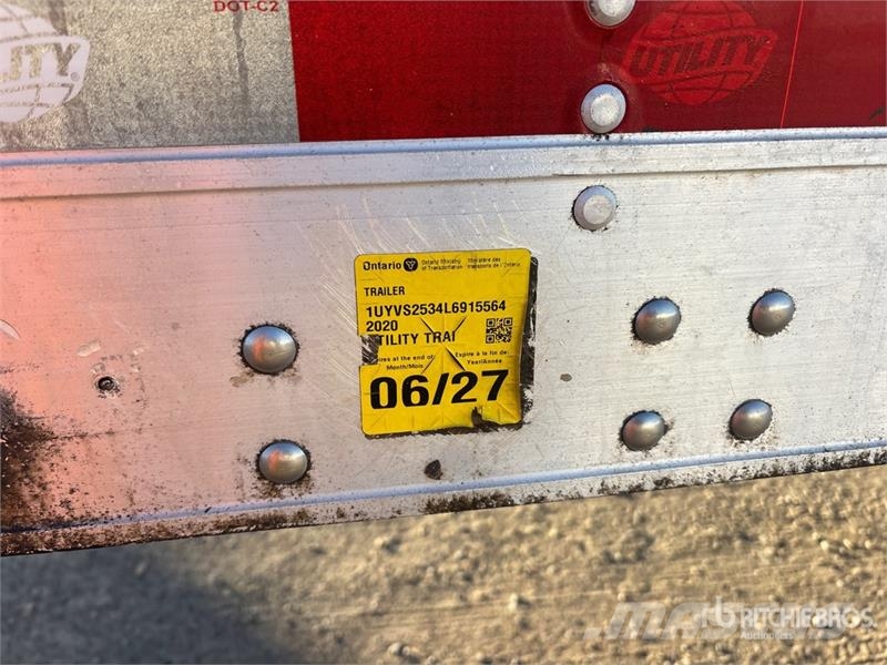 Utility 53 ft x 102 in T/A Refrigerated Trailer Semi-trailer med Kølefunktion