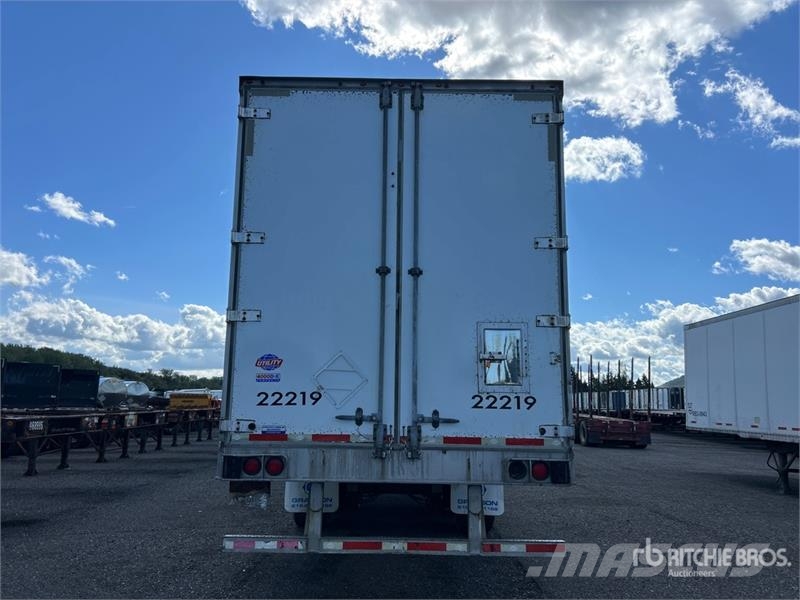 Utility 53 ft x 102 in T/A Van Trailer مقطورات ذات هيكل صندوقي