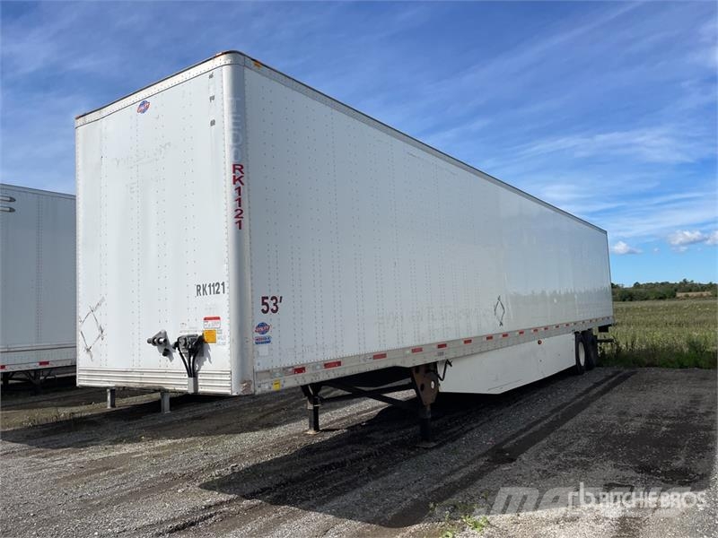 Utility 53 ft x 102 in T/A Van Trailer Przyczepy ze skrzynią zamkniętą