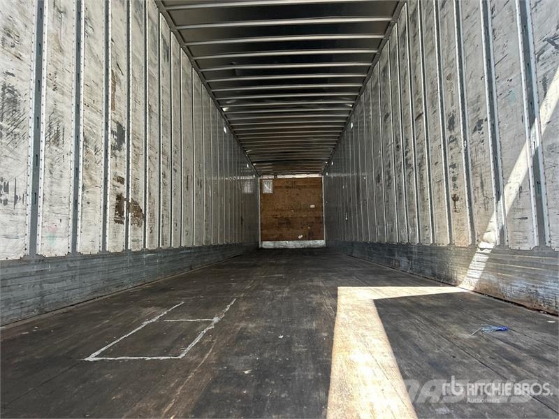 Utility 53 ft x 102 in T/A Van Trailer Dobozos pótkocsik