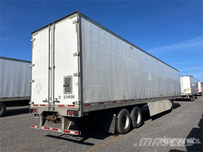 Utility 53 ft x 102 in T/A Van Trailer Rimorchi cassonati