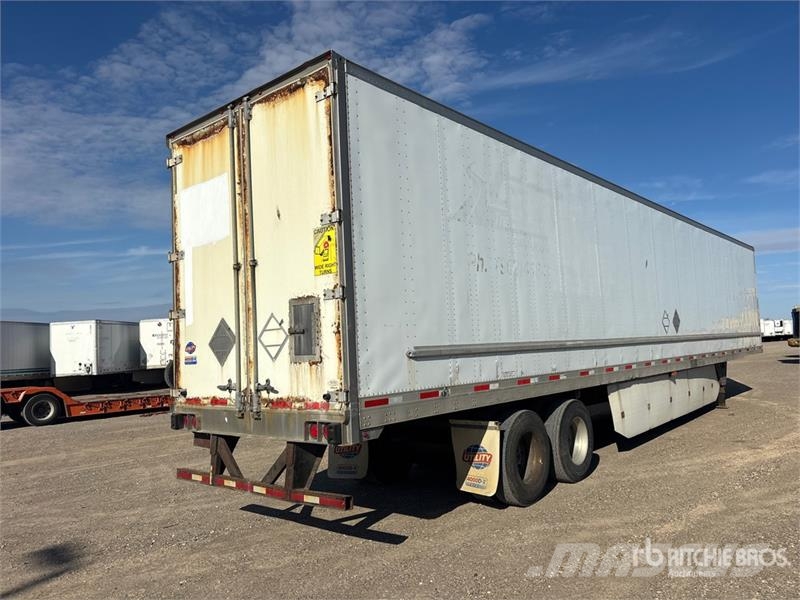 Utility 53 ft x 102 in T/A Van Trailer Gesloten opbouw trailers