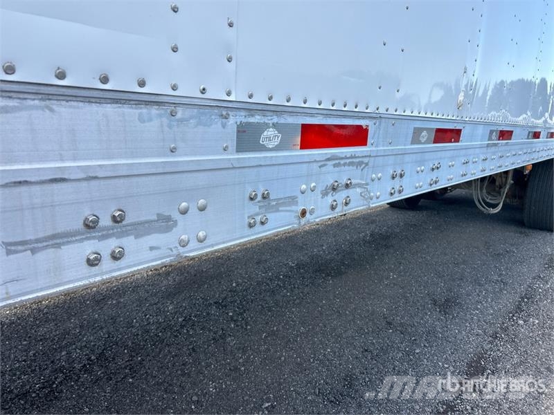 Utility 53 ft x 102 in T/A Van Trailer مقطورات ذات هيكل صندوقي
