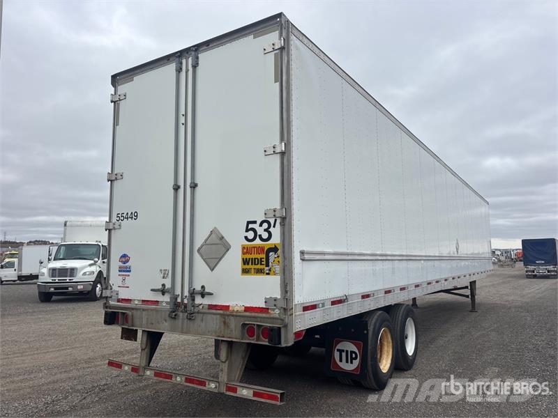 Utility 53 ft x 102 in T/A Van Trailer Прицепы-фургоны