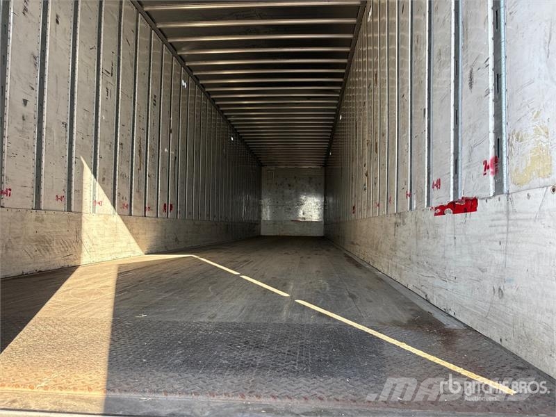 Utility 53 ft x 102 in T/A Van Trailer Gesloten opbouw trailers