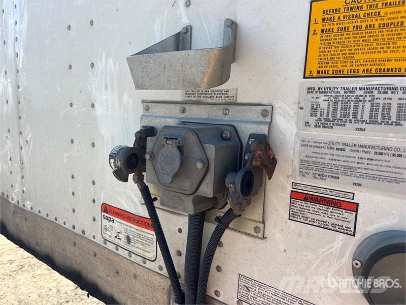Utility 53 ft x 102 in T/A Van Trailer Sanduk prikolice