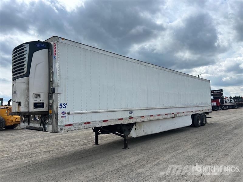 Utility 53 ft x 102 in T/A Refrigerated Trailer نصف مقطورات بدرجة حرارة قابلة للضبط