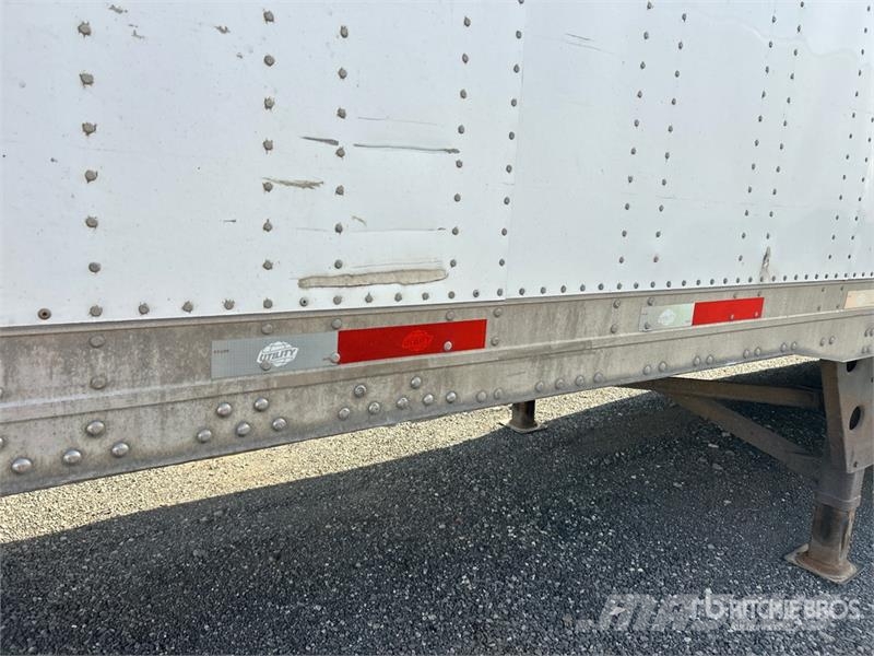Utility 53 ft x 102 in T/A Van Trailer Rimorchi cassonati