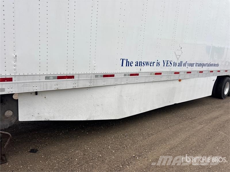 Utility 53 ft x 102 in T/A Van Trailer Sanduk prikolice