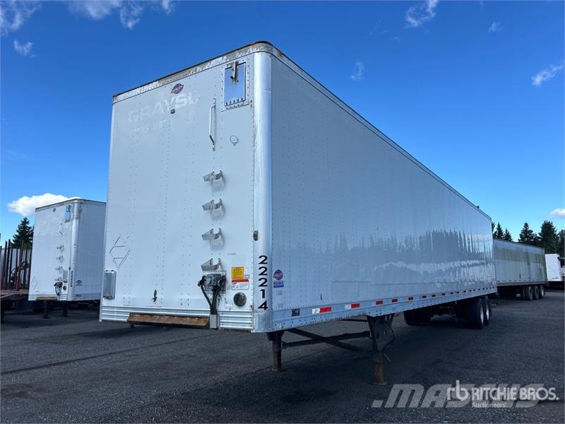Utility 53 ft x 102 in T/A Van Trailer مقطورات ذات هيكل صندوقي